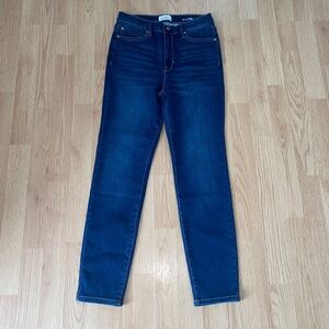 EUC Nicole Miller New York SOHO High Rise Ankle Stretch Skinny Denim Jeans S-10